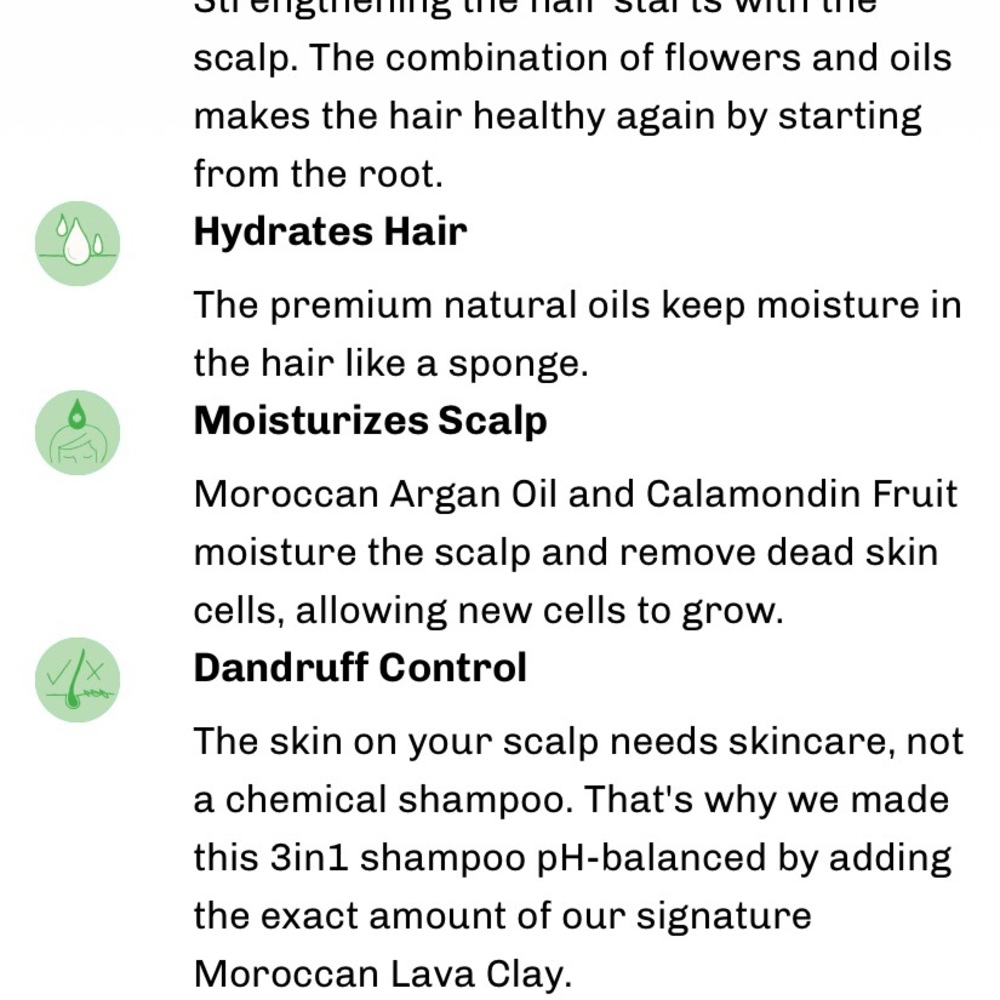 Mudmasky- 3in1 Hair Mask Scalp Treatment & Miracle Shampoo Formula - Picture 9 of 9